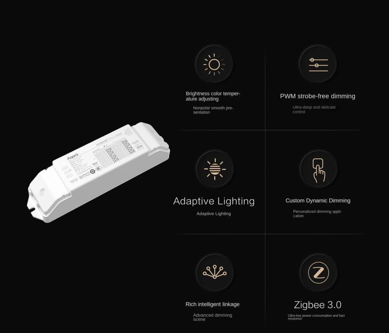 bộ điều khiển độ sáng thông minh Dimmer Aqara T1 Pro trang bị nhiều tính năng ưu việt 